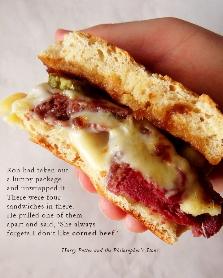 ron's corned beef sandwich