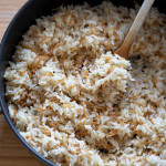 riz turc dans poêle
