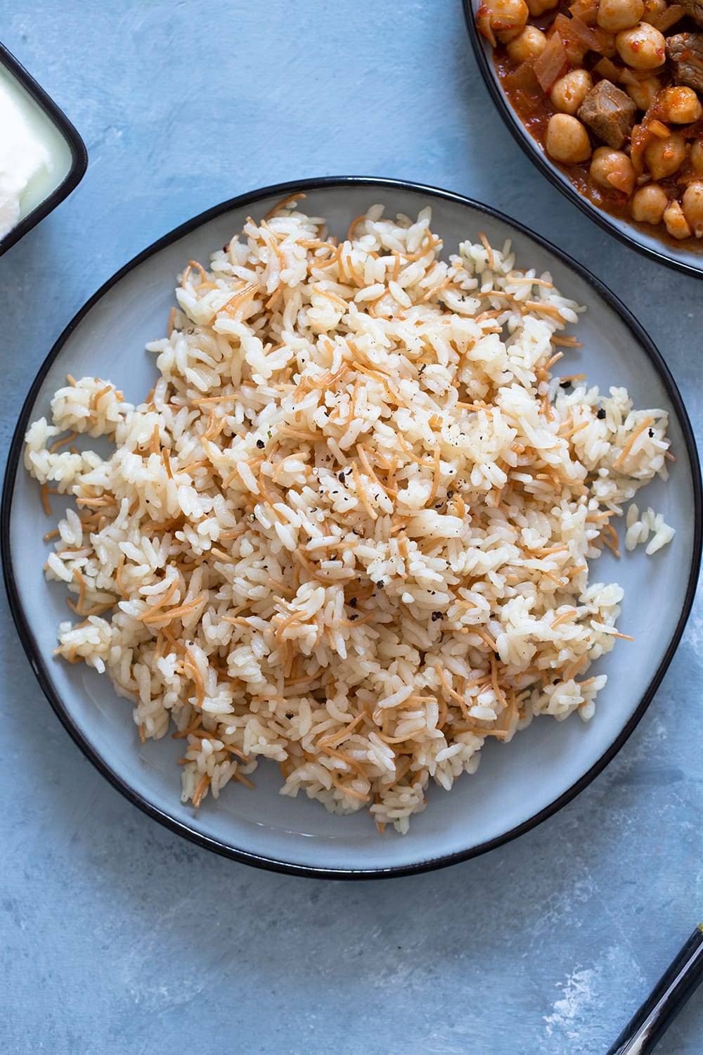 Riz turc pilaf (pirinç pilavı) - Picnic on a Broom