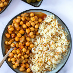 spiced chickpea stew with rice
