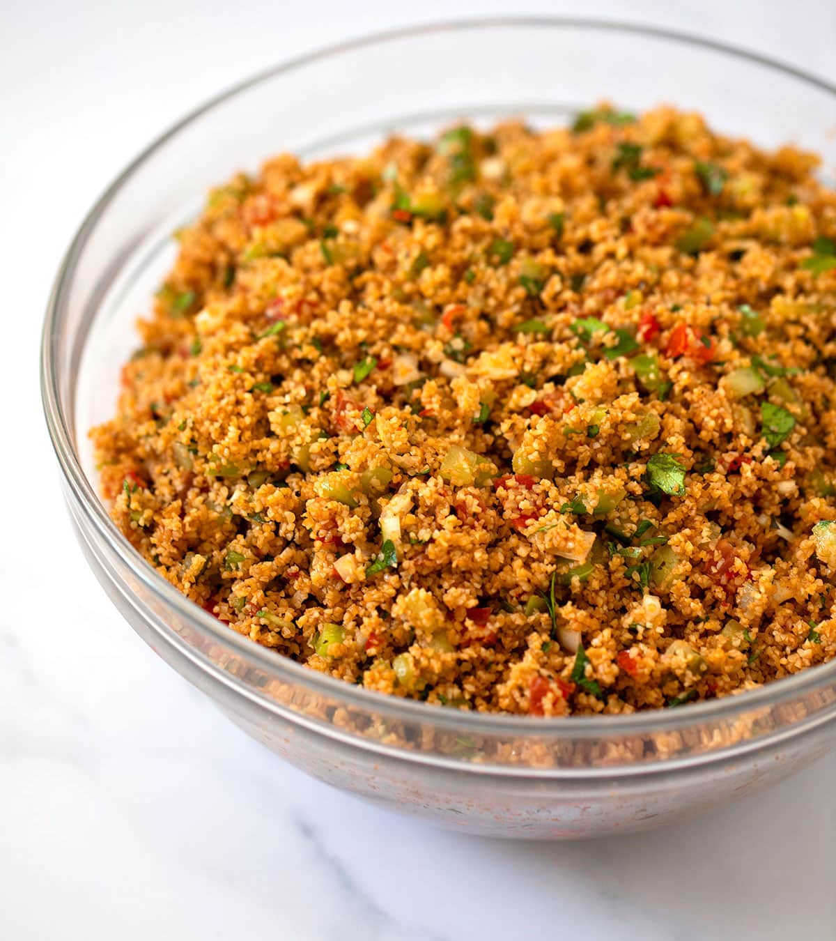 taboulé turc dans un saladier