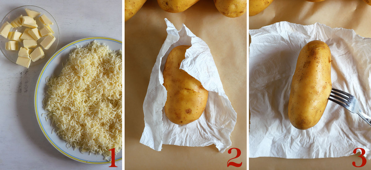 ingredients for kumpir