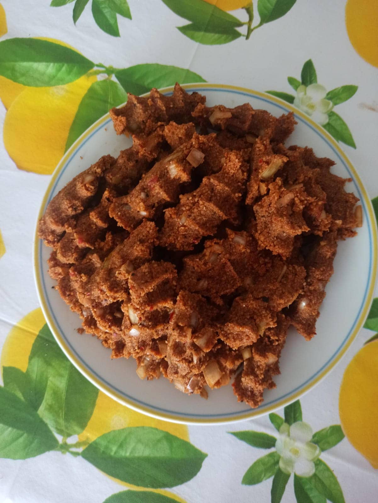 assiette de cig kofte